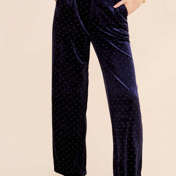 Never Fully Dressed Arden Velvet Trousers - Picture 1 of 3